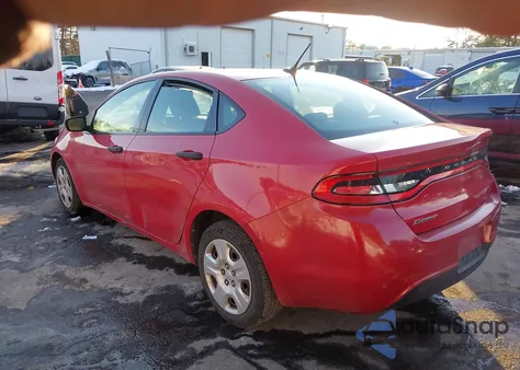 2013 Dodge Dart Se from USA, damaged, VIN 1C3CDFAA0DD105376